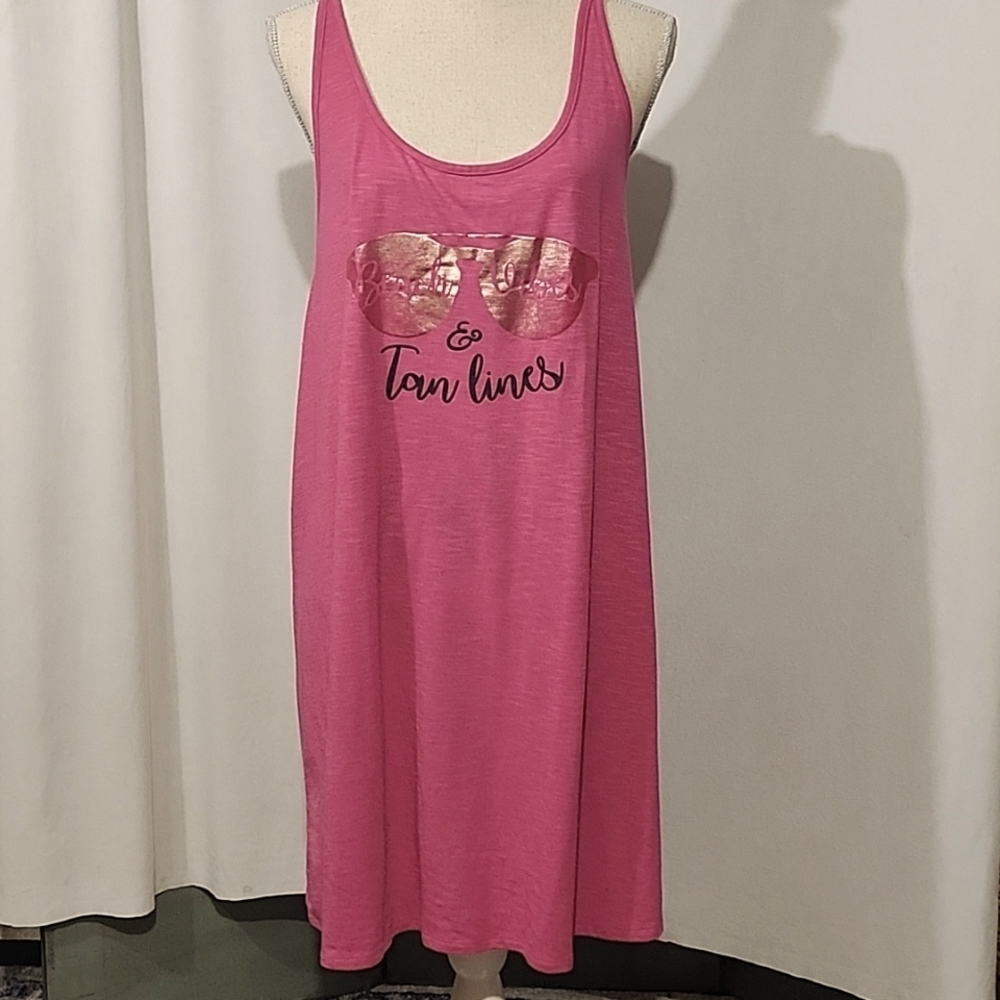 Women's EUC Plus Swimsuit Cover Size 1X-2X